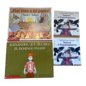 4 - Paquete de libros en Español para niños! Spanish book bundle!